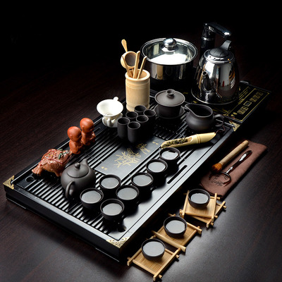 甲馨茶具紫砂功夫茶具TZ1490 茶道與美妝的優雅融合